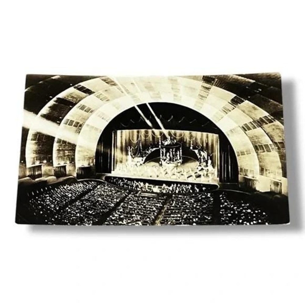 Postcard RPPC Radio City Music Hall New York City New York C335